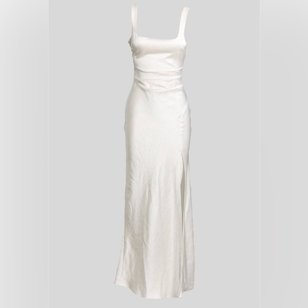 NWOT BEC AND BRIDGE Ivory The Dreamer Square Neck Dress